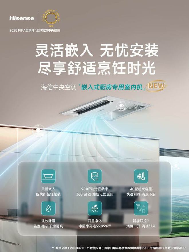：舒适烹饪从“好空气”开始尊龙AG网站海信中央空调