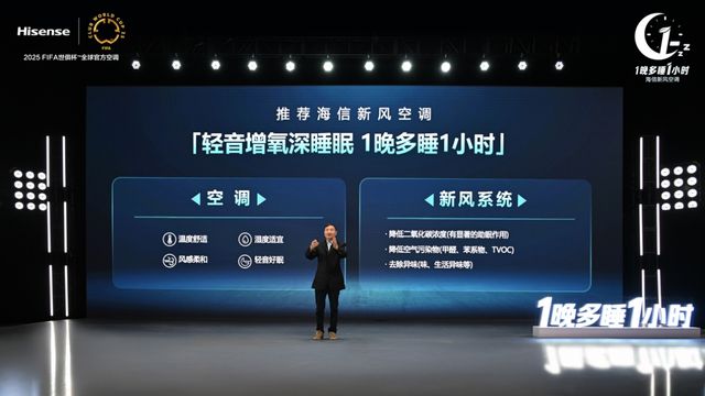 海信空调以新风科技守护深度睡眠凯时尊龙人生1晚多睡1小时：(图5)